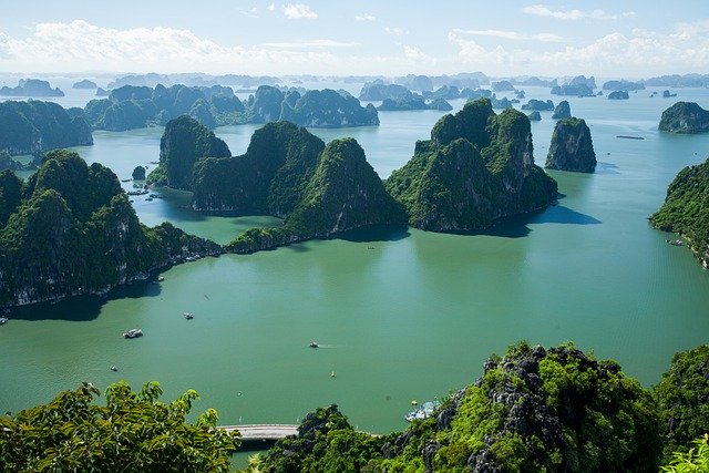 Gratis download ha long sea vietnam quang ninh gratis foto om te bewerken met GIMP gratis online afbeeldingseditor