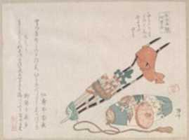 Free download Hama-yumi and Buriburi-gitcho; Both Ceremonial Toys of Boys for the New Year free photo or picture to be edited with GIMP online image editor