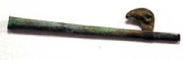 Free download Hammered Copper Miniature Spear Thrower free photo or picture to be edited with GIMP online image editor