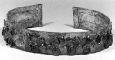 Free download Hammered Silver Diadem with Dangles free photo or picture to be edited with GIMP online image editor