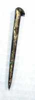 Free download Hammered Silver Miniature Spear Thrower free photo or picture to be edited with GIMP online image editor