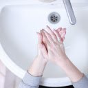 Hand washing  screen for extension Chrome web store in OffiDocs Chromium