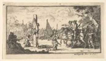 Free download Hanging by the Thumbs (sequel to Beavers Roman Military Punishments, 1725) free photo or picture to be edited with GIMP online image editor