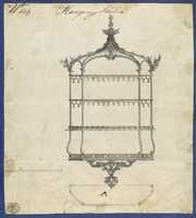 Безкоштовно завантажте Hanging Shelves з Chippendale Drawings, Vol. II безкоштовна фотографія або малюнок для редагування за допомогою онлайн-редактора зображень GIMP