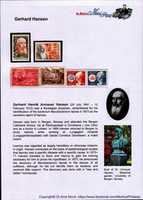 Free download Hansen, Medical Philately, www.medicalphilately.com free photo or picture to be edited with GIMP online image editor