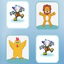 หน้าจอเกม Happy Animals Memory Game สำหรับส่วนขยาย Chrome เว็บสโตร์ใน OffiDocs Chromium