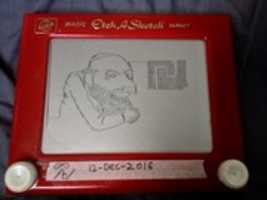 Free download Happy Merchant - 2016 Etch A Sketch drawing free photo or picture to be edited with GIMP online image editor