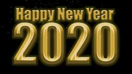 Free download Happy New Year 2020 Celebration -  free video to be edited with OpenShot online video editor