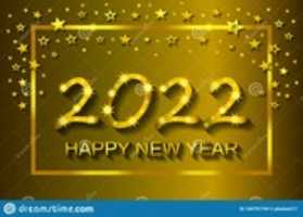 Free download Happy New Year 2022 - greeting card, flyer, invitation - vector free photo or picture to be edited with GIMP online image editor