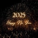 Happy New Year Dark  screen for extension Chrome web store in OffiDocs Chromium