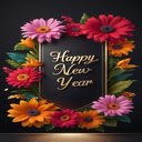 Happy new year wallpaper  screen for extension Chrome web store in OffiDocs Chromium