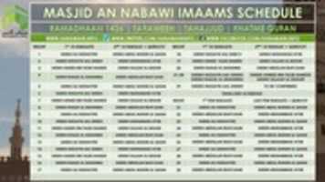 Free download Haramain Taraweeh Schedule free photo or picture to be edited with GIMP online image editor