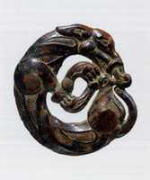 Free download Harness Ornament in the Shape of a Coiled Wolf free photo or picture to be edited with GIMP online image editor