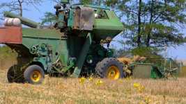Free download Harvester Tractor In Field -  free video to be edited with OpenShot online video editor