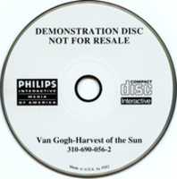 Free download Harvest of the Sun: Van Gogh (Demonstration Disc) (USA) [Scans] free photo or picture to be edited with GIMP online image editor