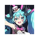 Hatsune Miku Magical Mirai 2019  screen for extension Chrome web store in OffiDocs Chromium