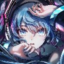 Hatsune Miku Vocaloid Anime Anime Theme  screen for extension Chrome web store in OffiDocs Chromium