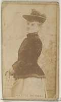 Free download Hattie Schell, from the Actors and Actresses series (N45, Type 8) for Virginia Brights Cigarettes free photo or picture to be edited with GIMP online image editor