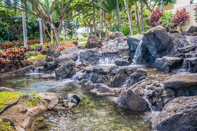 Free download hawaii oahu waterfall ko olina free picture to be edited with GIMP free online image editor