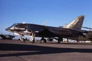 Free download Hawker AV-8A Harrier 158700 VMA-513 McClellan AFB 5Sep86 Peter B Lewis free photo or picture to be edited with GIMP online image editor