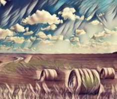 Free download Hay Bales free photo or picture to be edited with GIMP online image editor