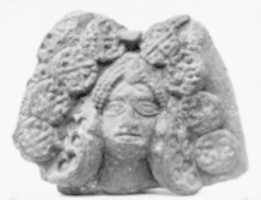 Free download Head of a Female Deity (Yakshi?) free photo or picture to be edited with GIMP online image editor