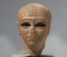 Free download Head of a Female Figure from the Tomb of Khety free photo or picture to be edited with GIMP online image editor