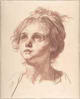 Free download Head of a Girl Looking Up free photo or picture to be edited with GIMP online image editor