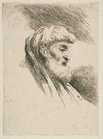 Free download Head of an old bearded Man facing Right free photo or picture to be edited with GIMP online image editor