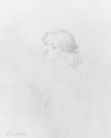 Free download Head of a Woman (from McGuire Scrapbook) free photo or picture to be edited with GIMP online image editor