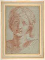 Free download Head of a Young Woman Wearing a Turban free photo or picture to be edited with GIMP online image editor