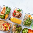 Healthy Meal Theme Introduction  screen for extension Chrome web store in OffiDocs Chromium
