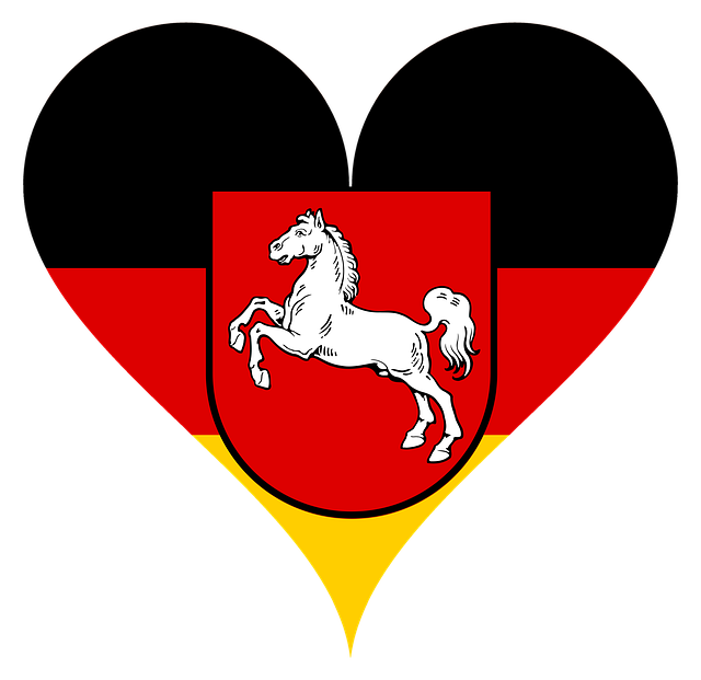 Скачать бесплатно Heart Love Lower Saxony - бесплатную иллюстрацию для редактирования с помощью бесплатного онлайн-редактора изображений GIMP
