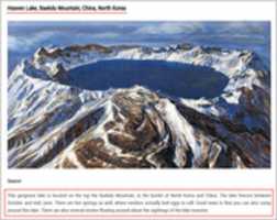 Free download Heaven Lake, Baekdu Mountain, China, North Korea free photo or picture to be edited with GIMP online image editor