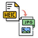 HEIC to JPG  screen for extension Chrome web store in OffiDocs Chromium