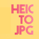 Heic to JPG  screen for extension Chrome web store in OffiDocs Chromium