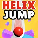Helix Jump Ball Games  screen for extension Chrome web store in OffiDocs Chromium