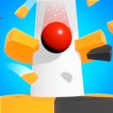 Helix Jump Game  screen for extension Chrome web store in OffiDocs Chromium