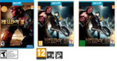 Free download Hellboy 2 The Golden Army Wii U cover 2014 free photo or picture to be edited with GIMP online image editor