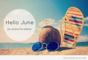 Free download Hello June Month 2 free photo or picture to be edited with GIMP online image editor