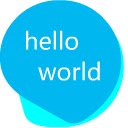 Helloworld  screen for extension Chrome web store in OffiDocs Chromium
