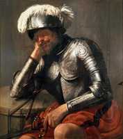 Free download Hendrick Ter Brugghen, Mars Asleep free photo or picture to be edited with GIMP online image editor