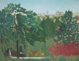 Free download Henri Rousseau, The Waterfall free photo or picture to be edited with GIMP online image editor