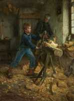 Free download Henry Ossawa Tanner, The Young Sabot Maker free photo or picture to be edited with GIMP online image editor