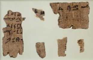 Free download Heqanakht Papyrus Fragments free photo or picture to be edited with GIMP online image editor