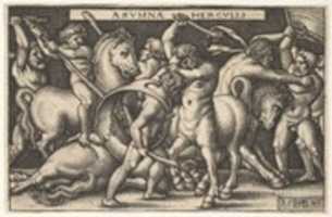Free download Hercules and the Centaurs, from the Labors of Hercules free photo or picture to be edited with GIMP online image editor