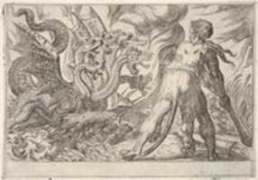 Free download Hercules and the Hydra of Lerna, from the Labors of Hercules free photo or picture to be edited with GIMP online image editor