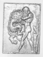 Free download Hercules strangling the Nemean lion free photo or picture to be edited with GIMP online image editor