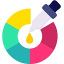 HEX Color Picker 2025  screen for extension Chrome web store in OffiDocs Chromium