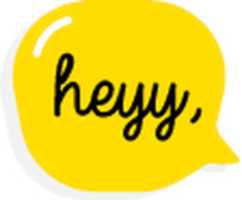 Descarga gratis Heyy Logo foto o imagen gratis para editar con el editor de imágenes en línea GIMP